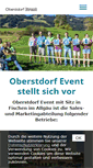 Mobile Screenshot of oberstdorf-event.de