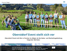 Tablet Screenshot of oberstdorf-event.de